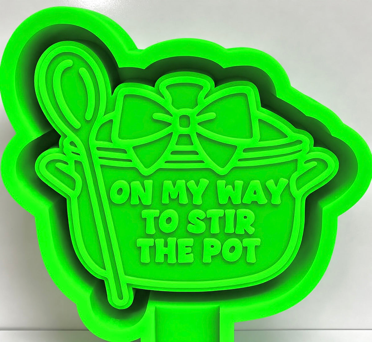 On My Way To Stir The Pot Mold