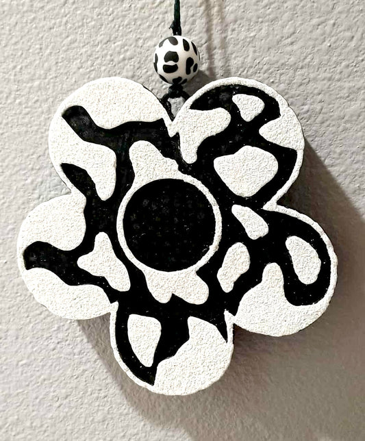 Cow Print Flower Mold