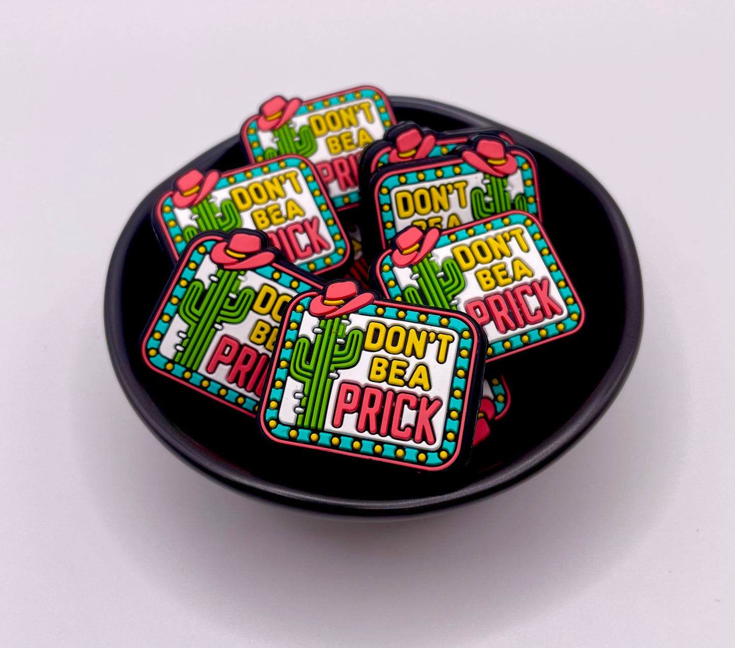 Don’t Be A Prick Cactus Focal Bead