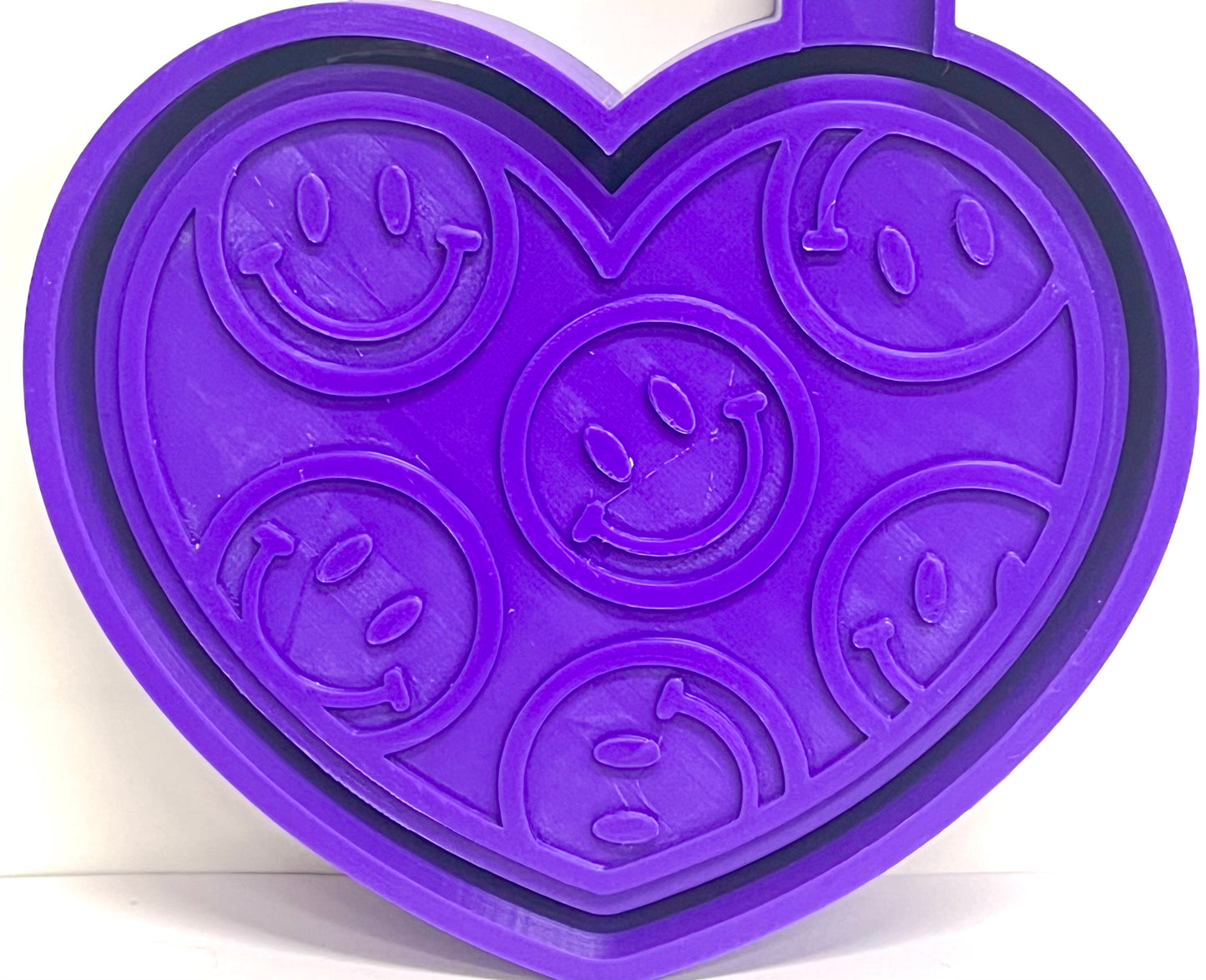 Smiley Face Heart Mold