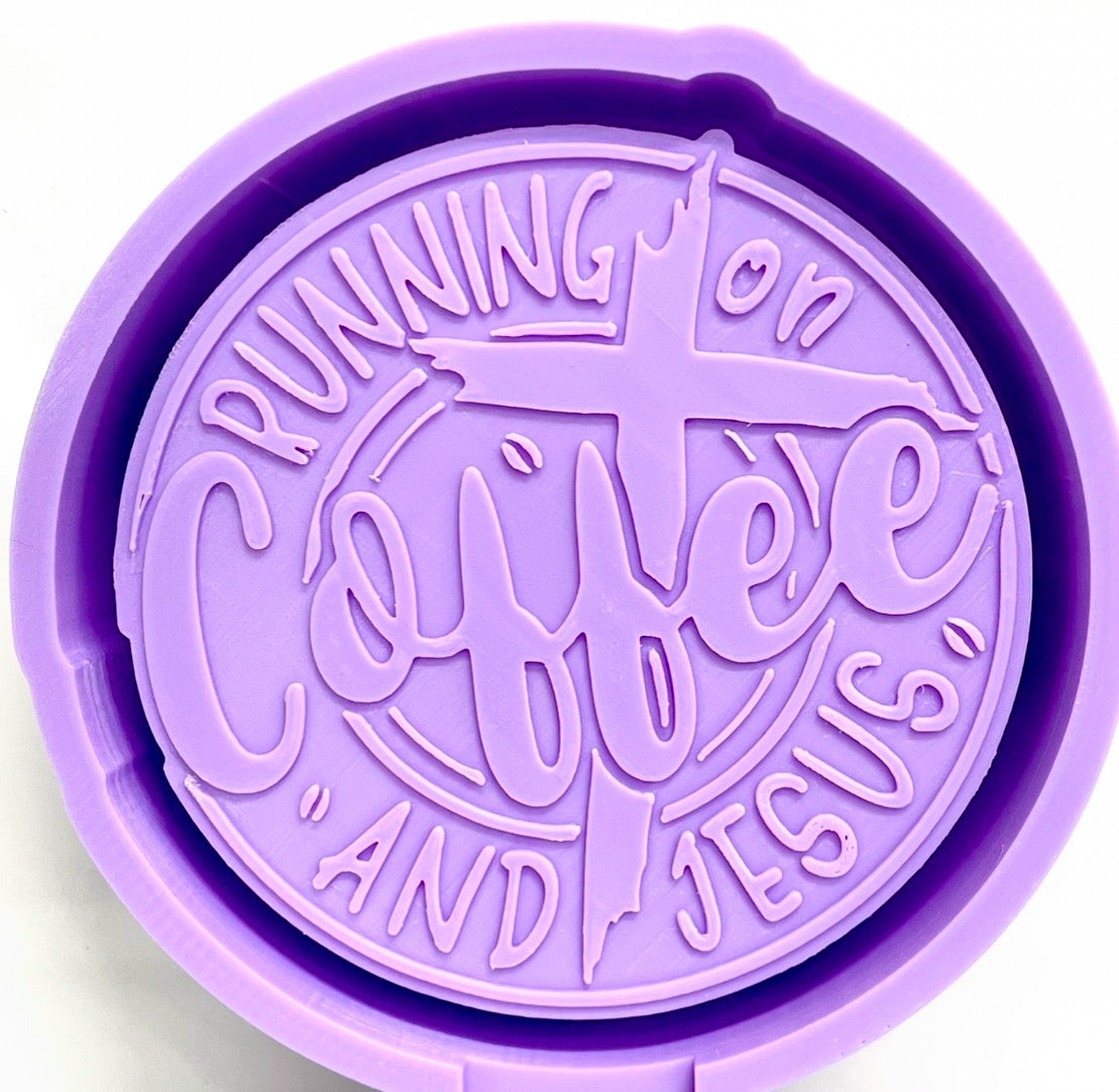 Running On Coffee And Jesus Mold