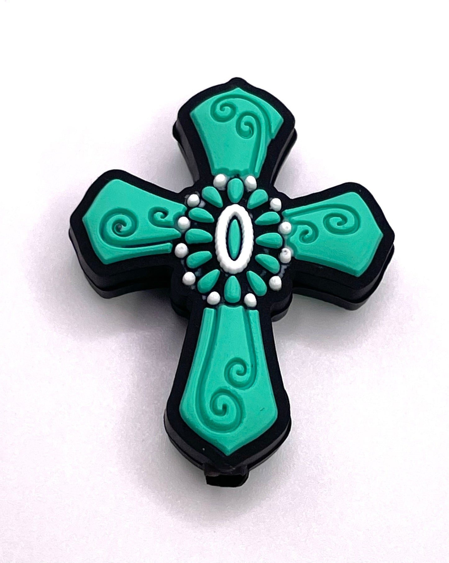 Concho Cross Focal Bead - Discontinued