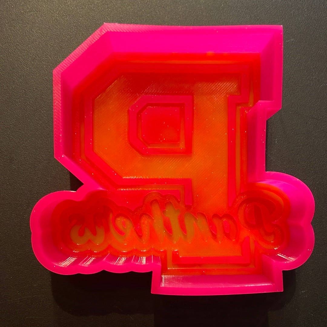 Panthers Varsity Letter Mold