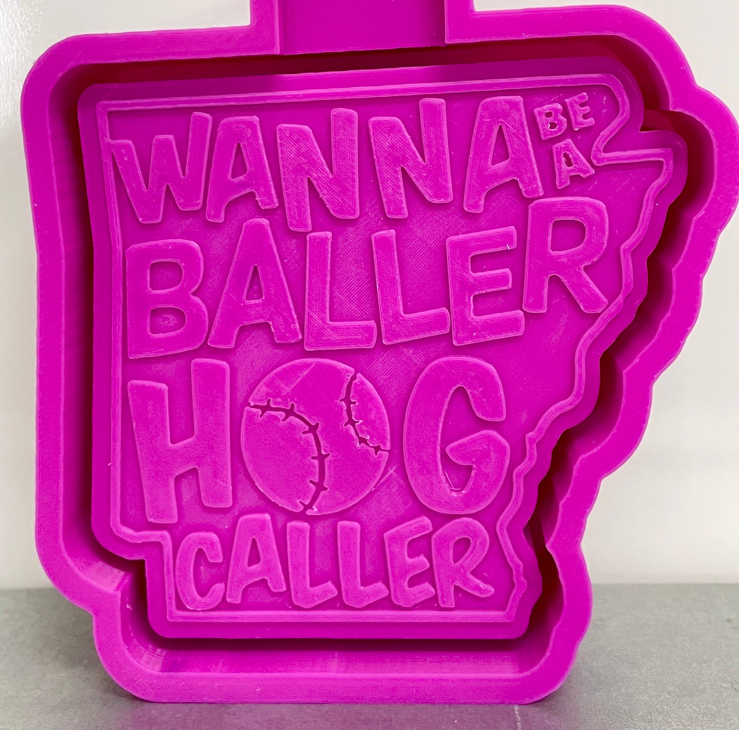 Arkansas Wanna Be A Baller Baseball Mold