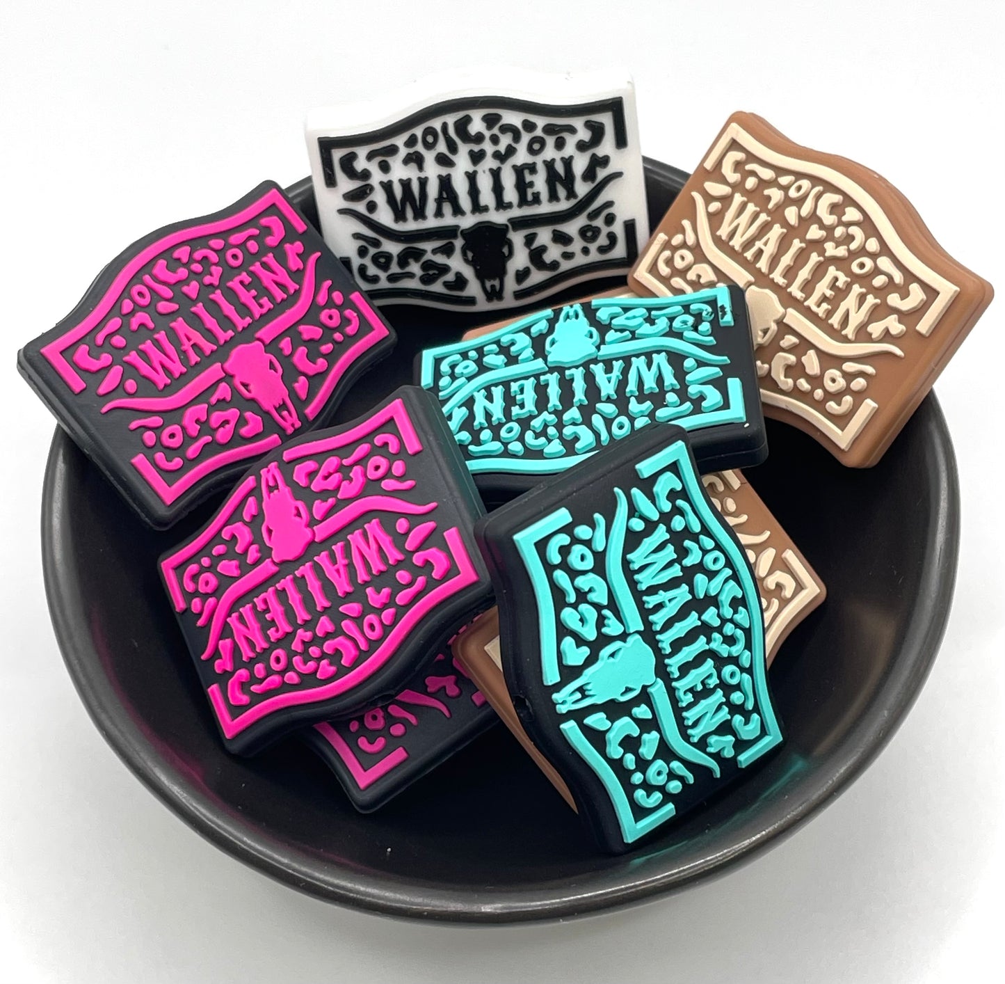 Country Singer Belt Buckle Focal Bead
