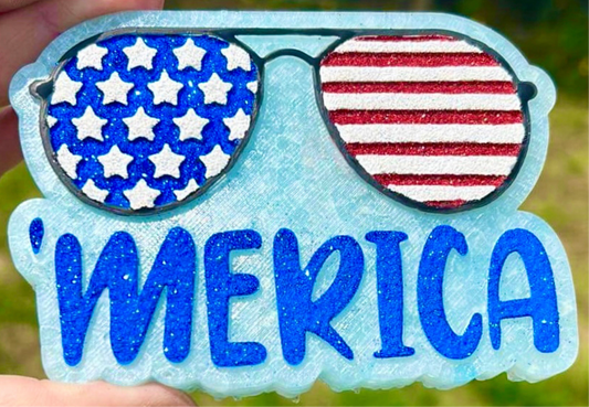 ‘Merica Flag Sunglasses Mold