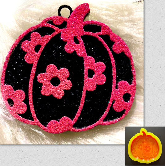 Flowery Pumpkin Mold