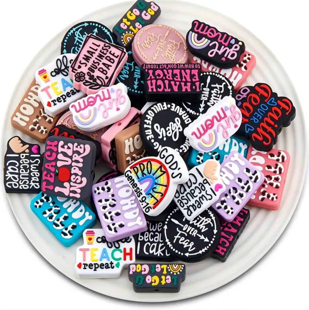 40 Count Focal Bead Mixes - Random - Discontinued