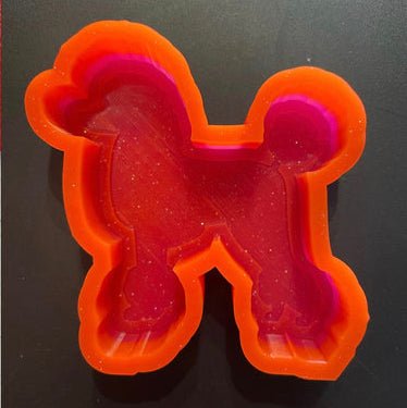 Poodle Silhouette Dog Mold