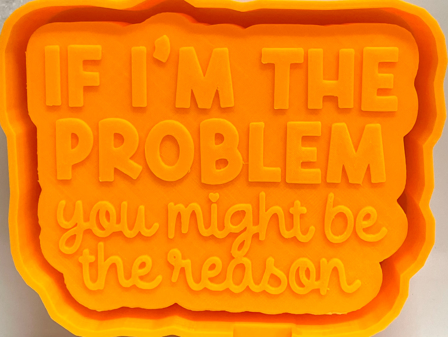 If I’m The Problem, You Might Be The Reason Mold