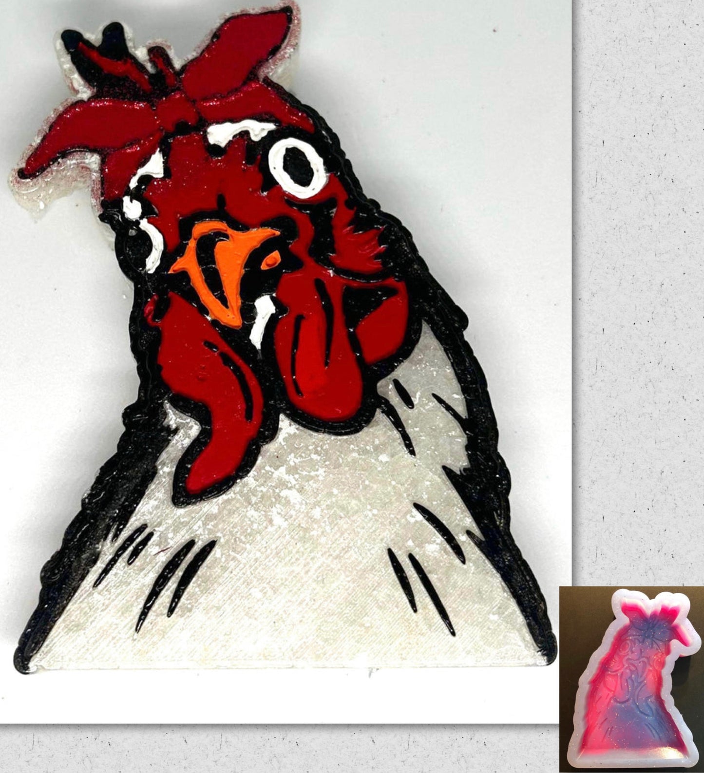 Chicken With Bow Mold