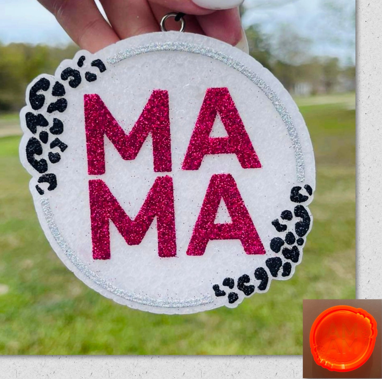 Mama Cheetah Circle Mold