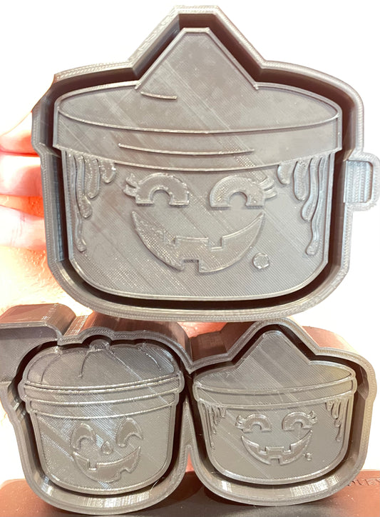 Witch Pail & Pail Vent Clip Mold Set