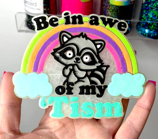 Be-In-Awe Of My ‘Tism Cute Raccoon Autism Mold