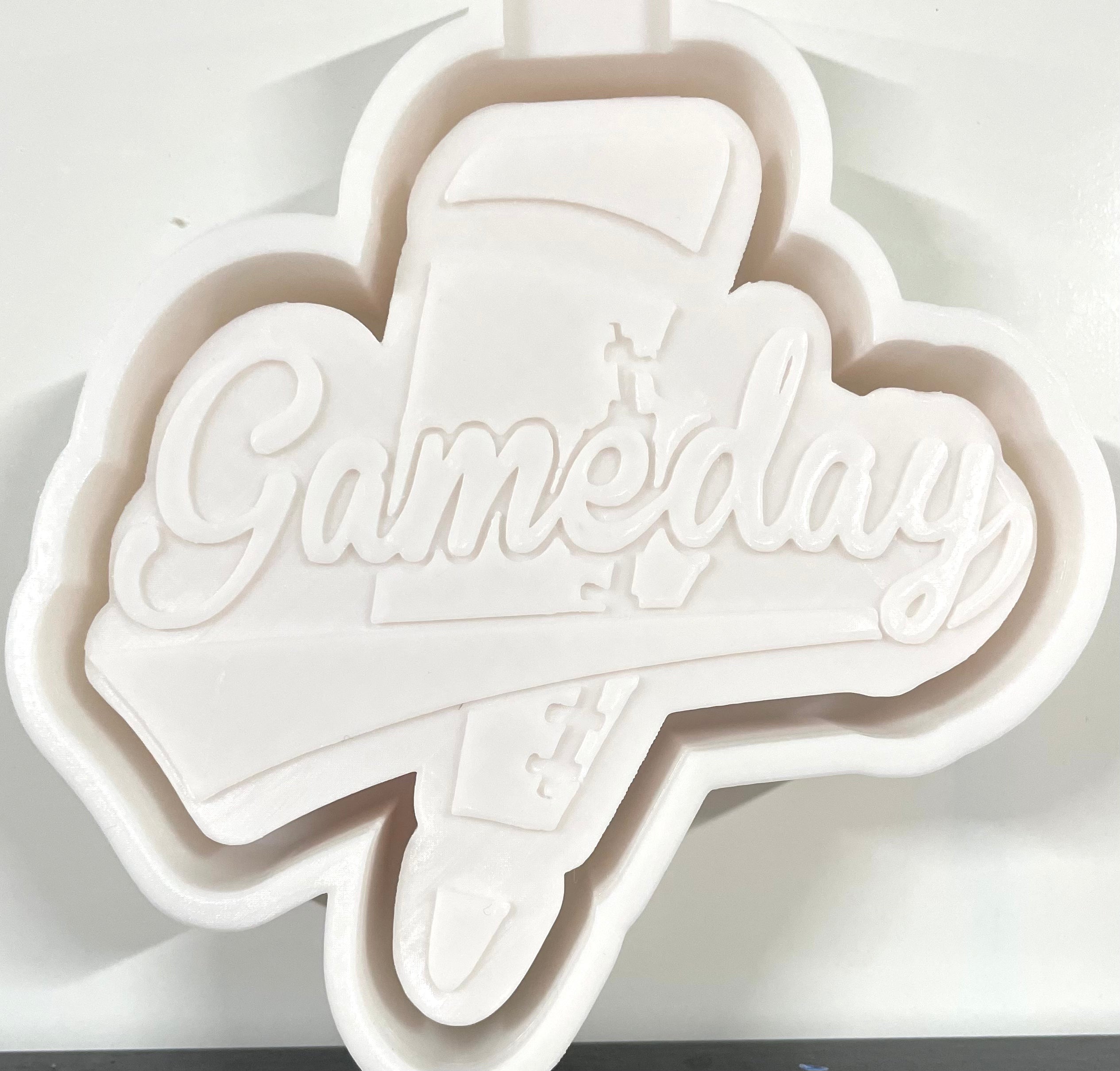 Game Day Football Lightening Bolt Mold – Molds Gone Wild