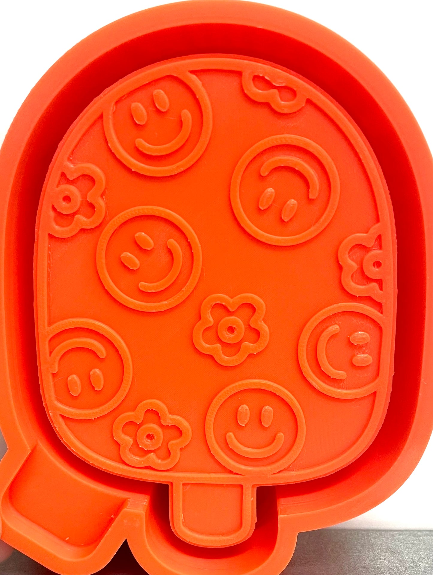 Groovy Smiley Popsicle Mold