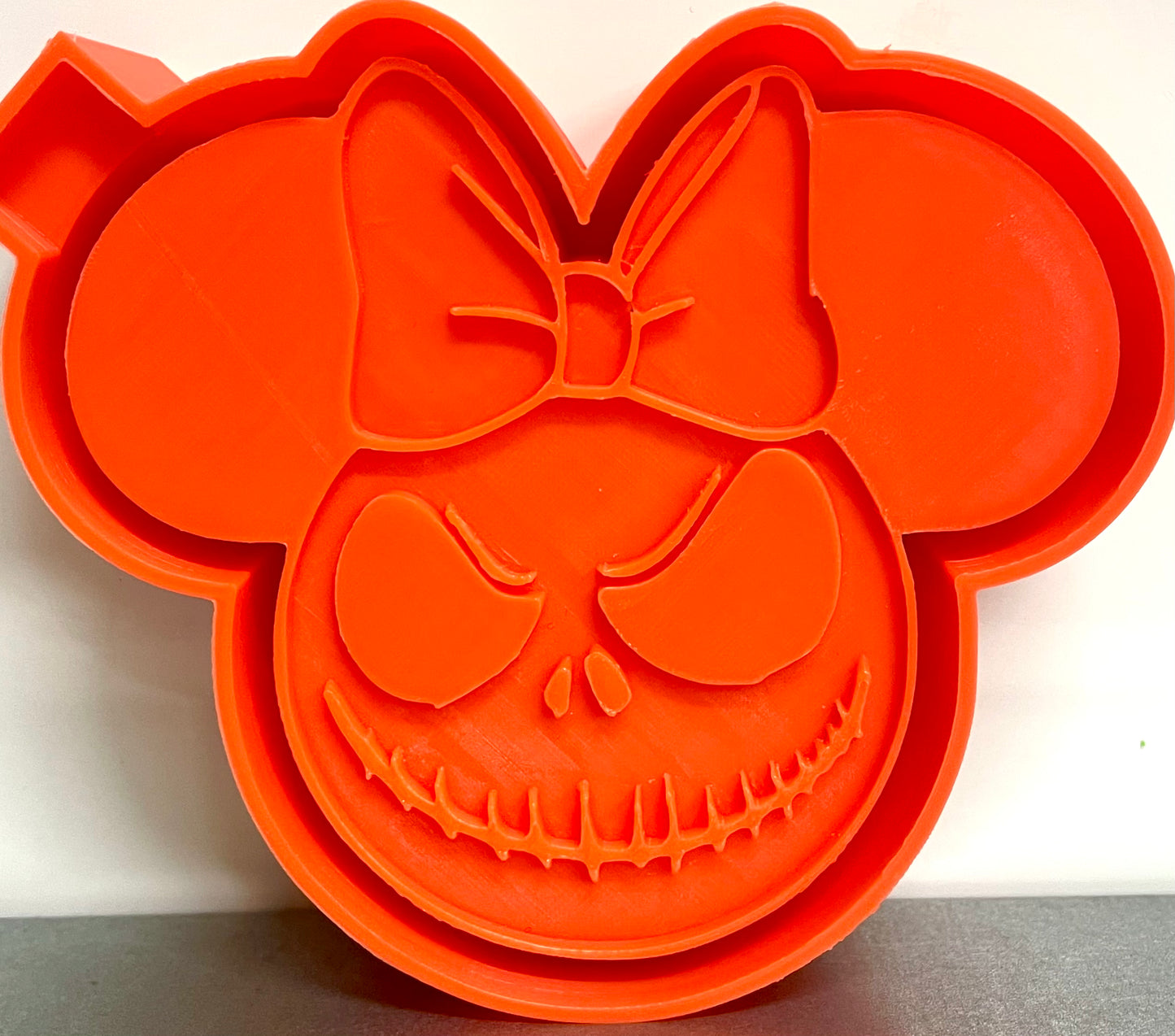 Skeleton Halloween Mouse Girl Mold