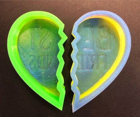 Best Friend Heart Mold Set