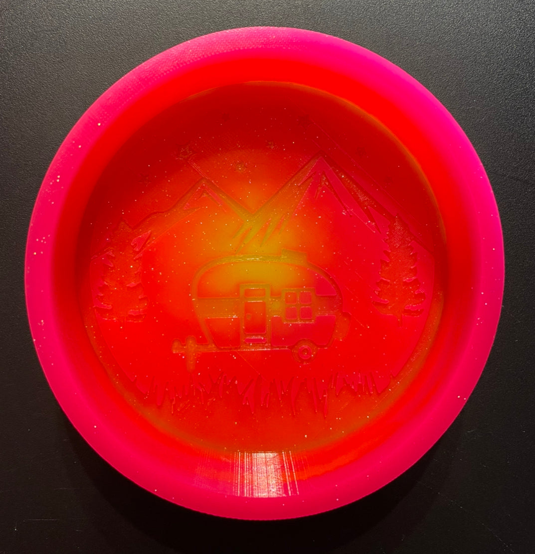 Camper In The Mountains Mold