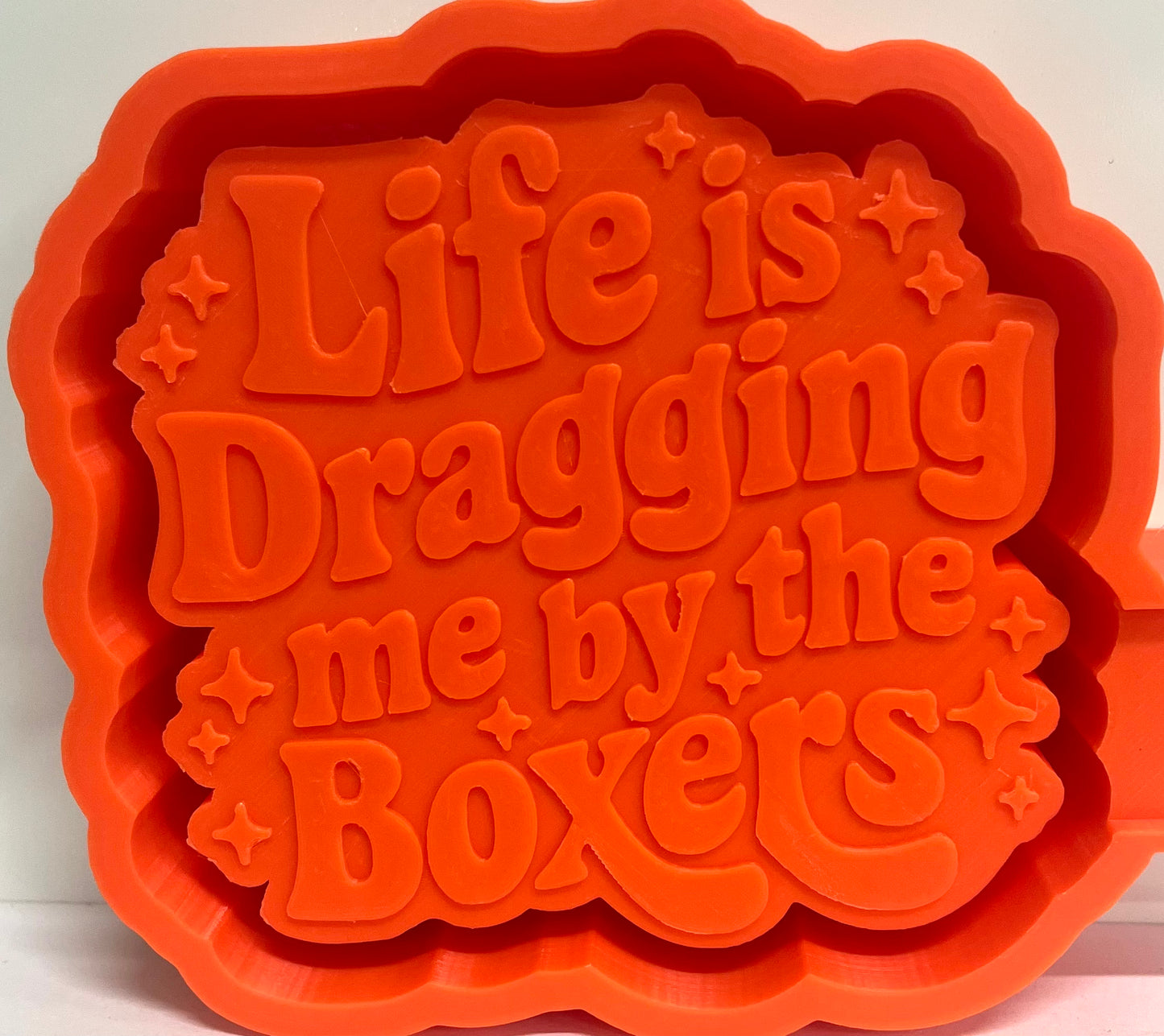 Life Is Dragging Me By The Boxers Mold