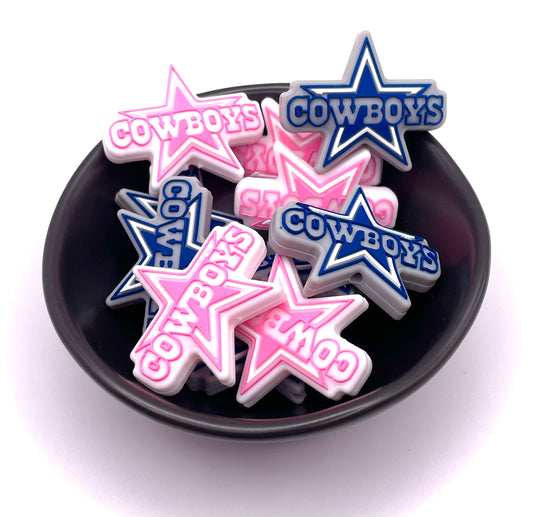 Texas Team Focal Bead