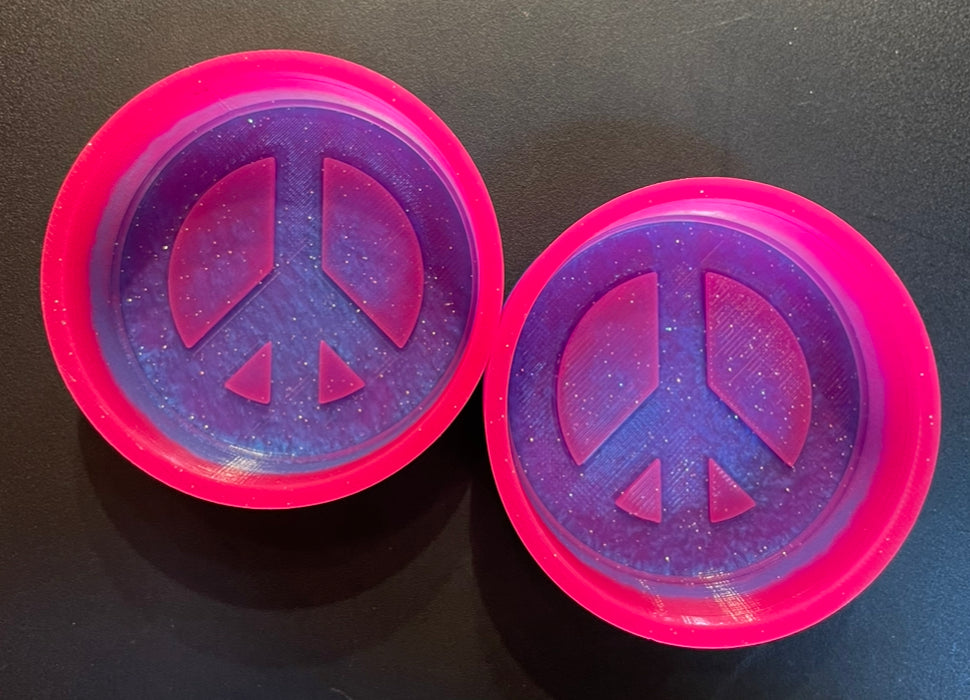 Peace Sign Vent Clip Molds