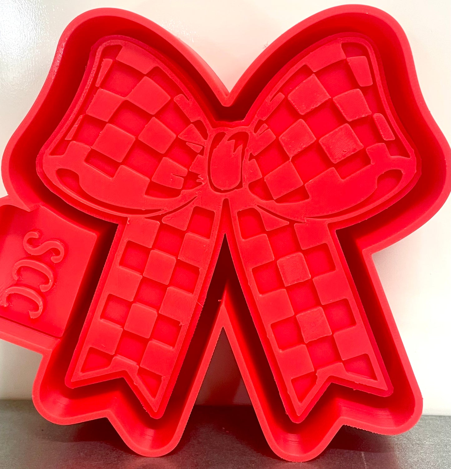 Checkered Flag Bow Mold