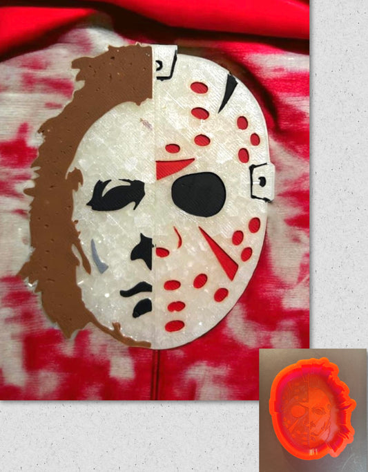 Double Horror Michael/Jason Mask Mold