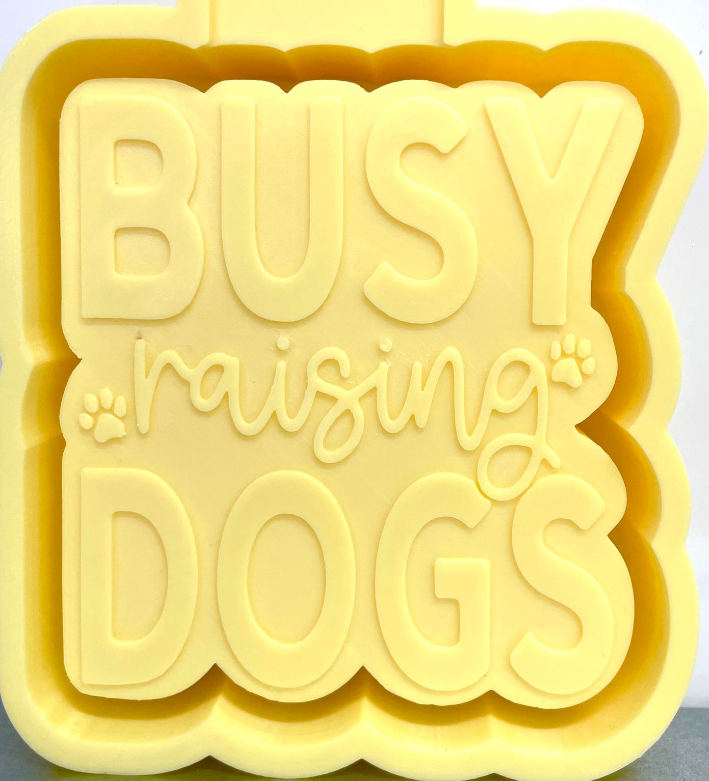 Busy Raising Dogs Mold