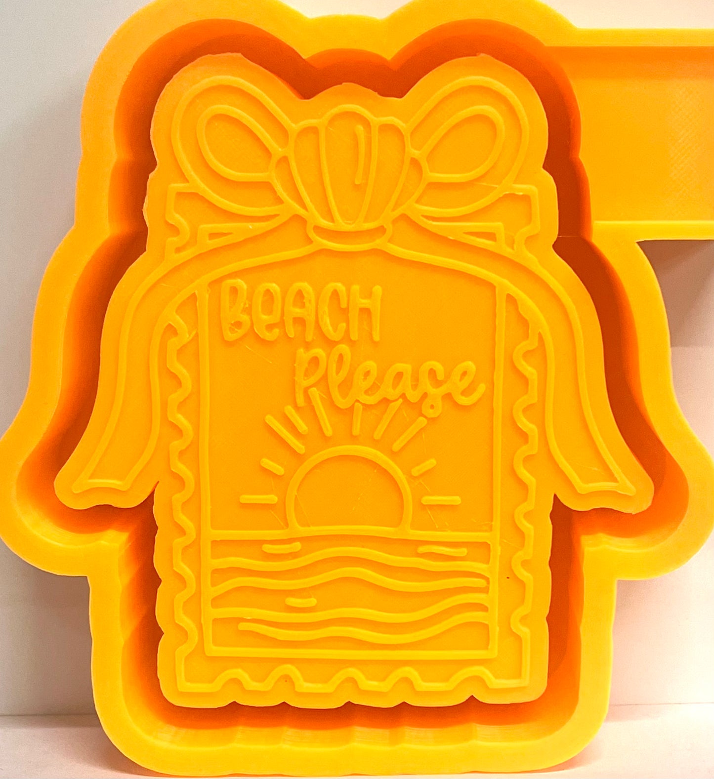 Beach Please Stamp Mold
