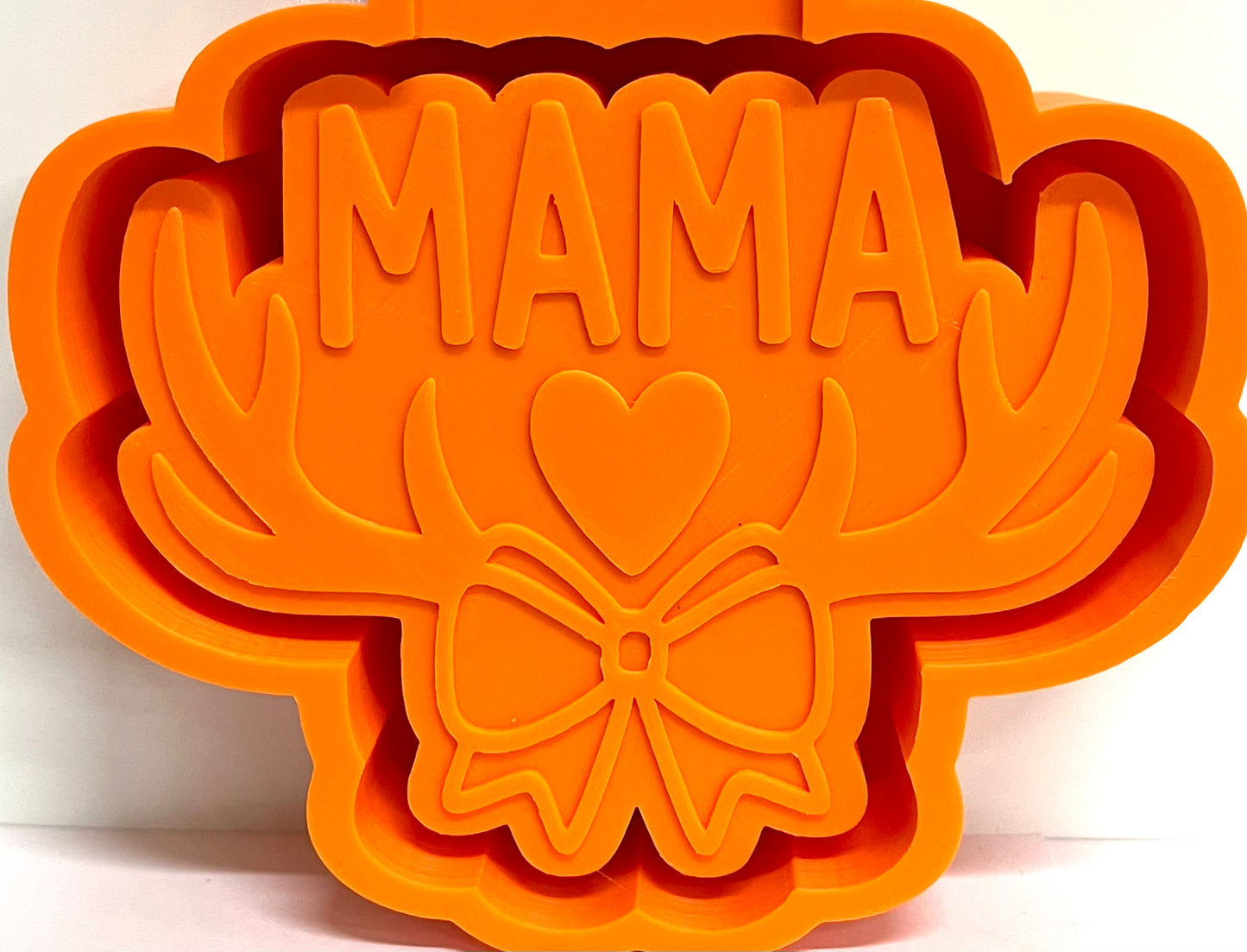 Mama Deer Antlers Hunting Mold