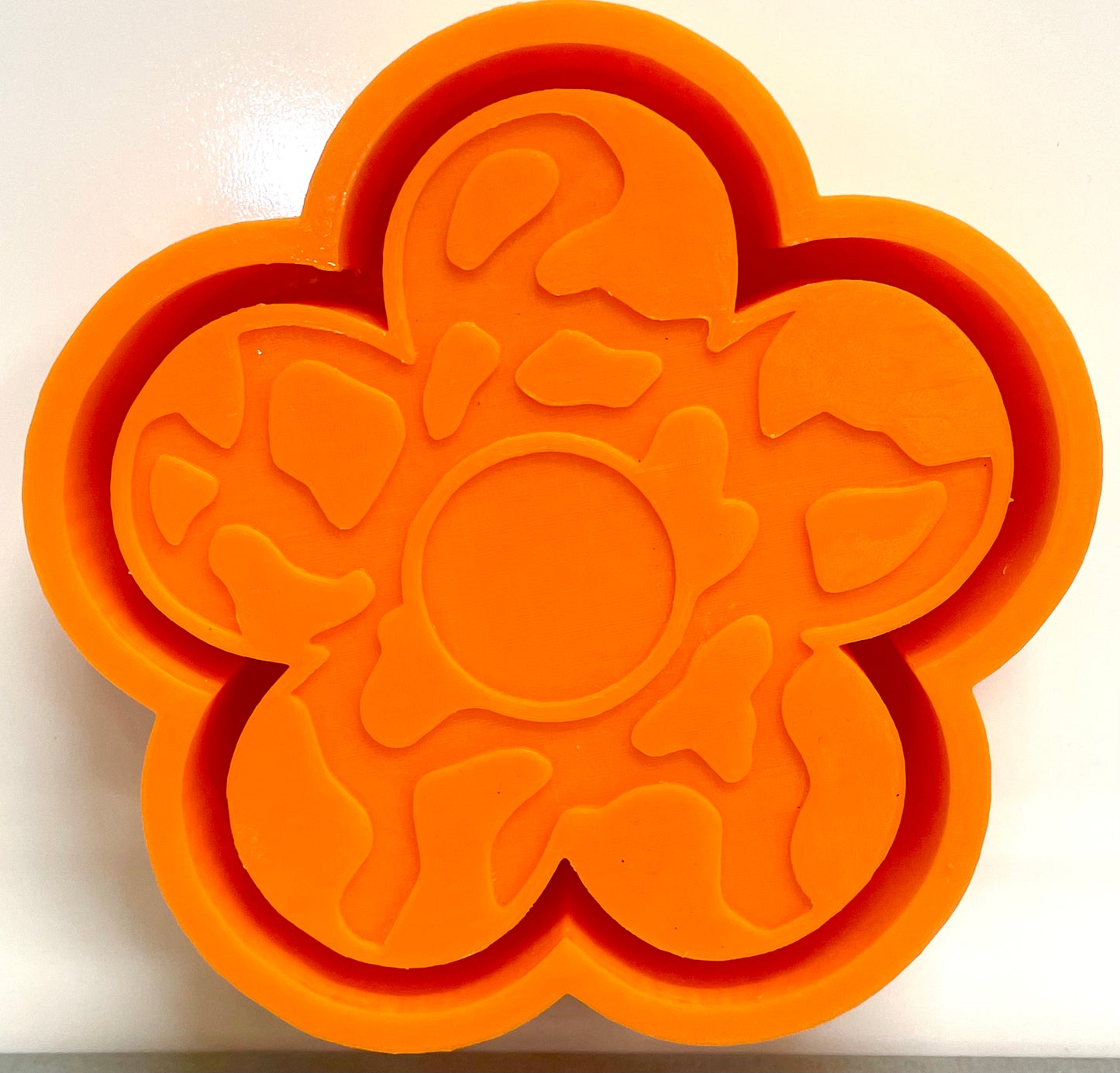 Cow Print Flower Mold