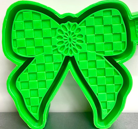 Checkered Concho Bow Mold