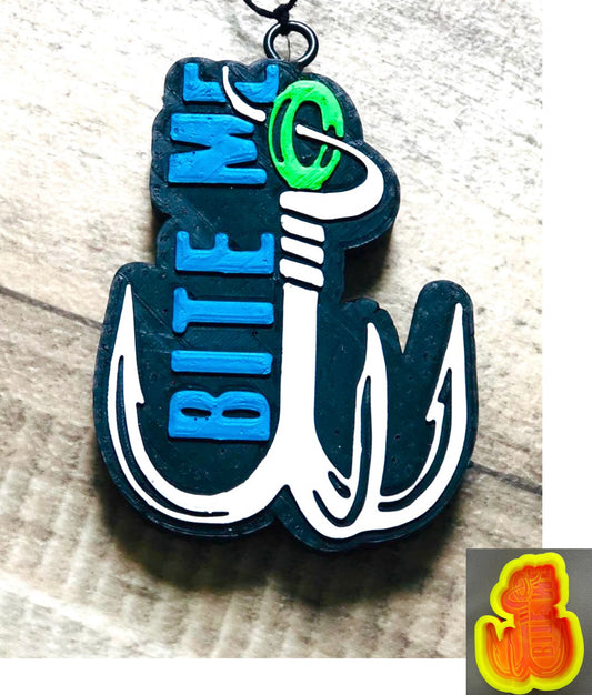 Bite Me Fishing Hook Mold