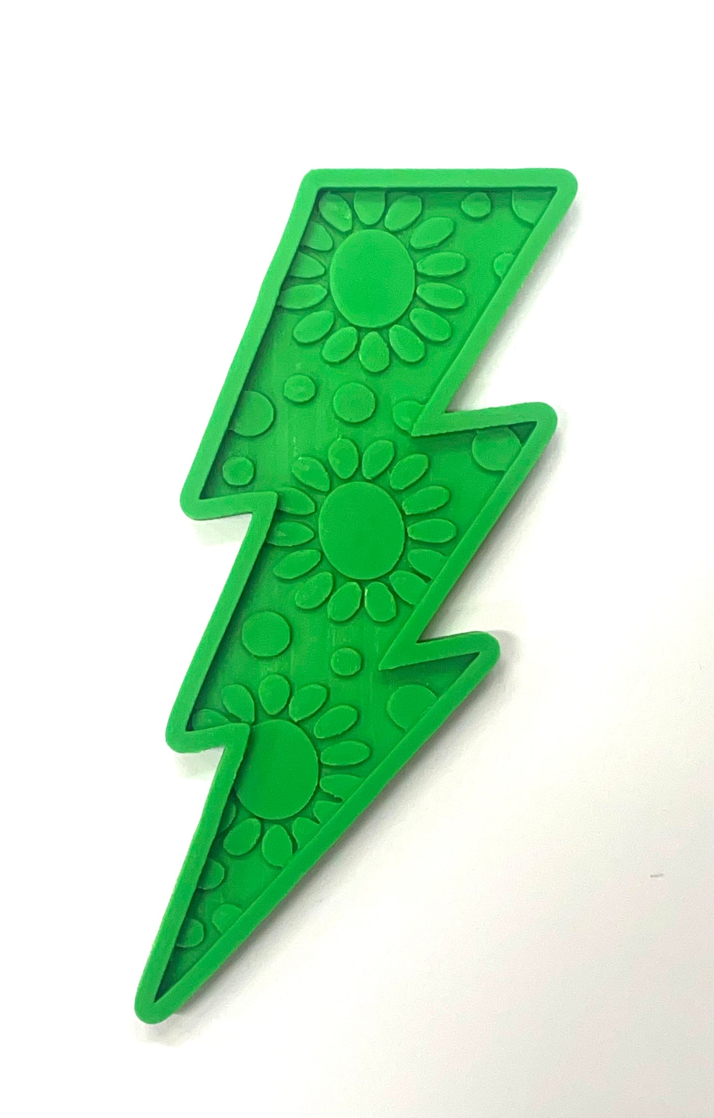 Lightening Bolt with Inserts Mold