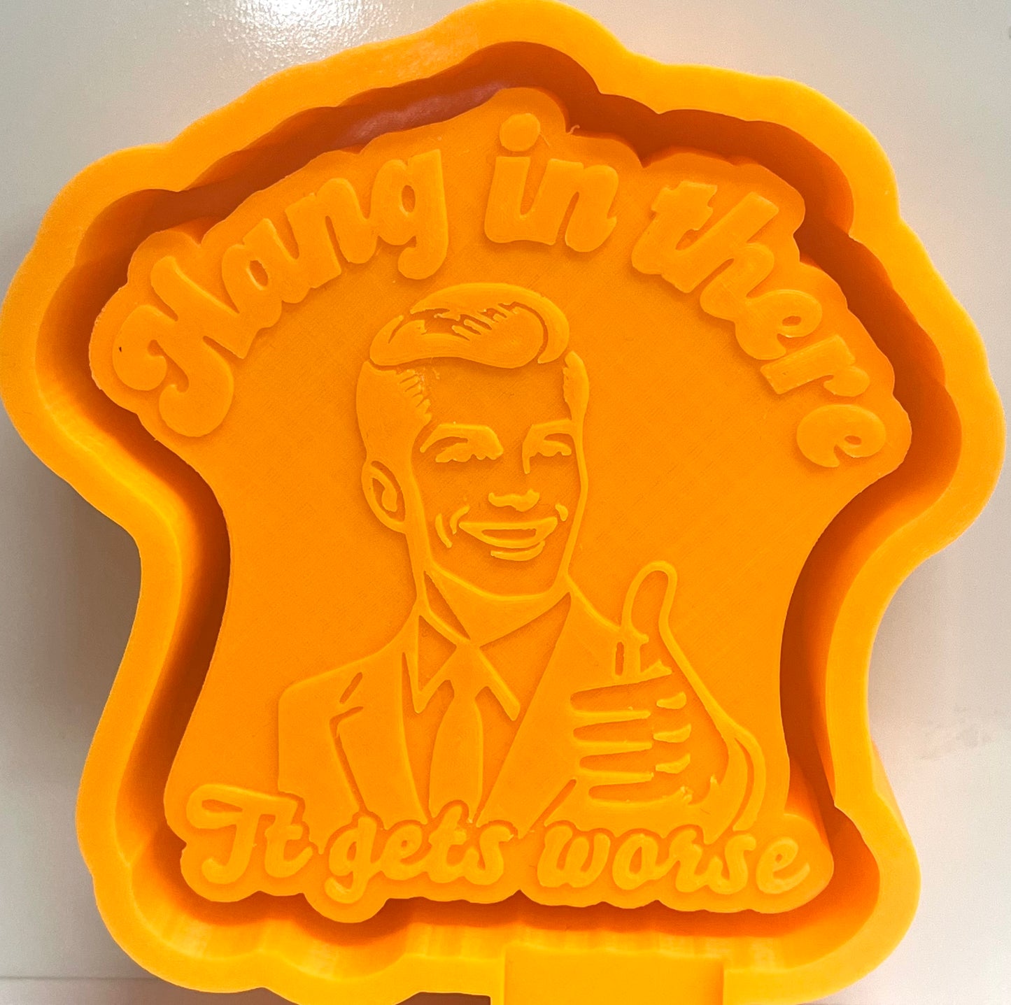 Hang In There It Gets Worse Mold