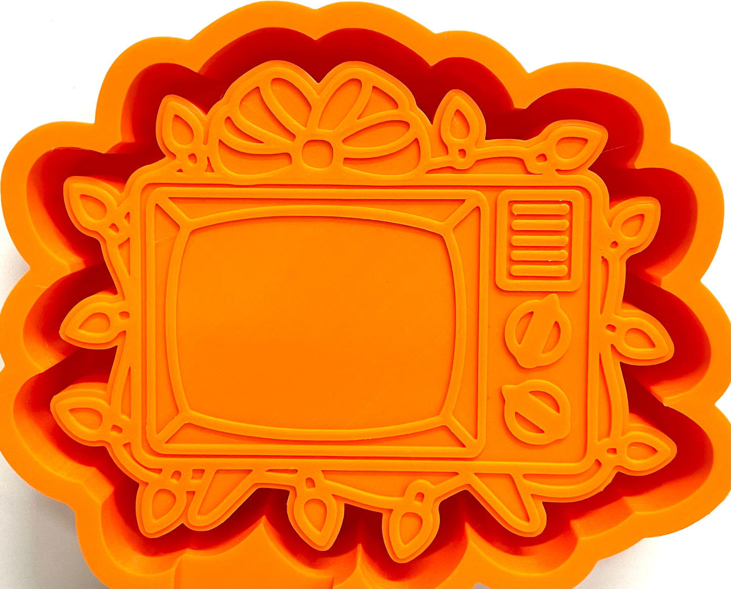 Christmas TV w/ Cardstock Option