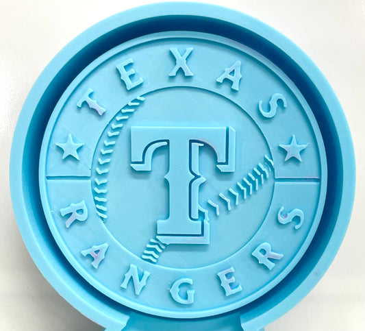 Texas Baseball Shape Mold