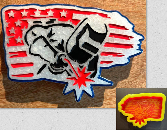 Welder Flag Mold