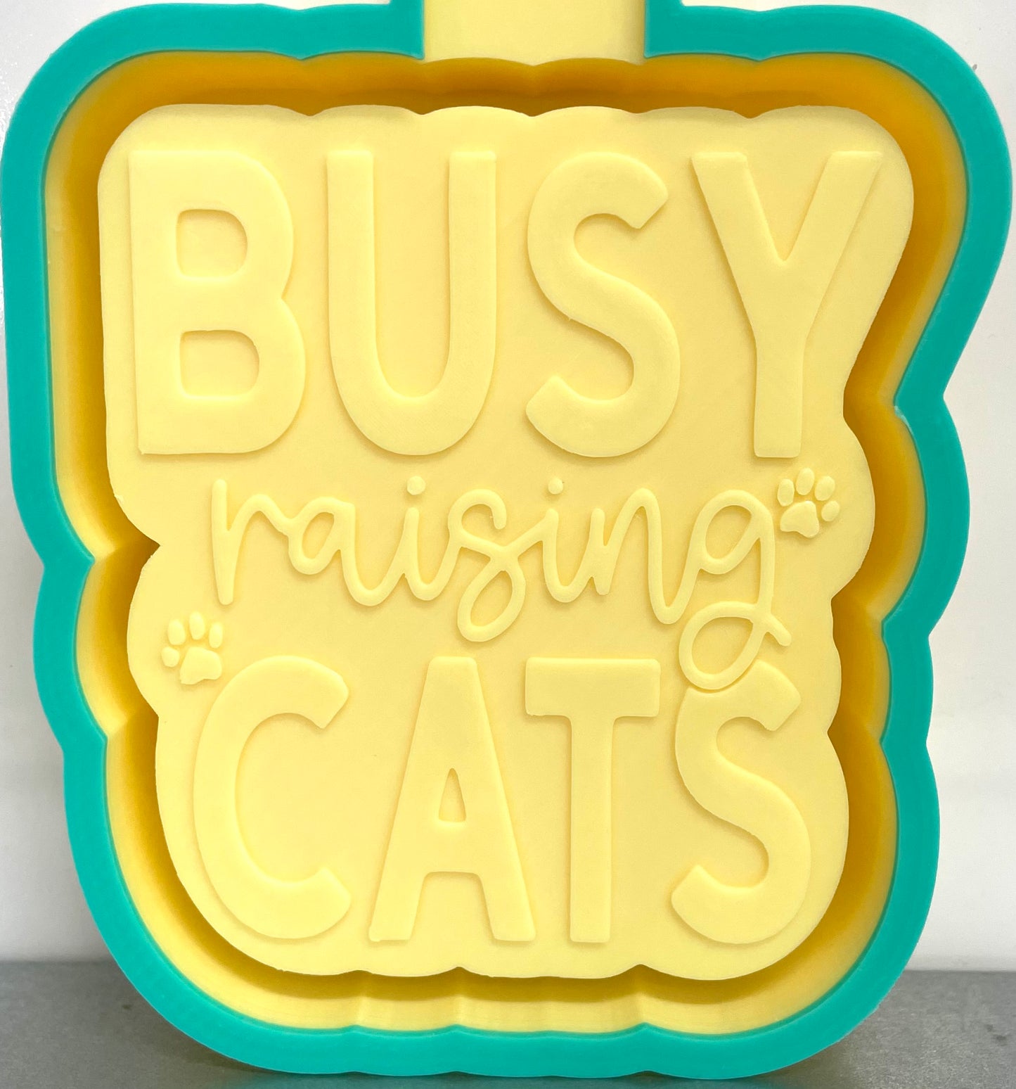 Busy Raising Cats Mold