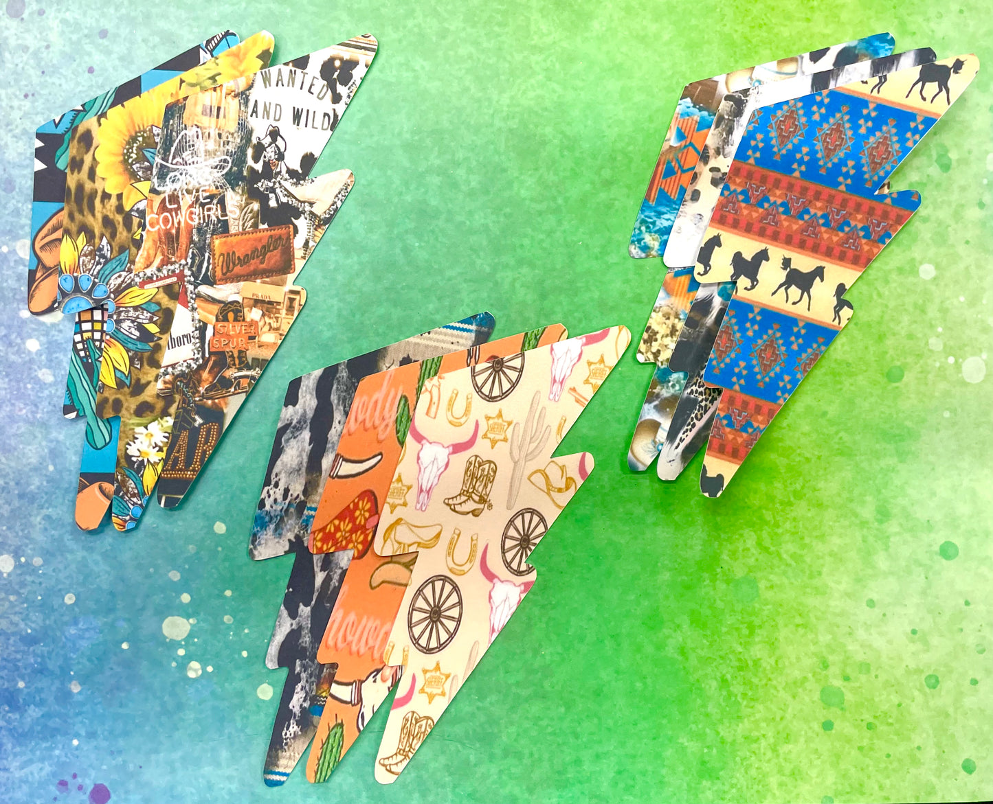 Lightening Bolt Cardstock - Ready To Ship