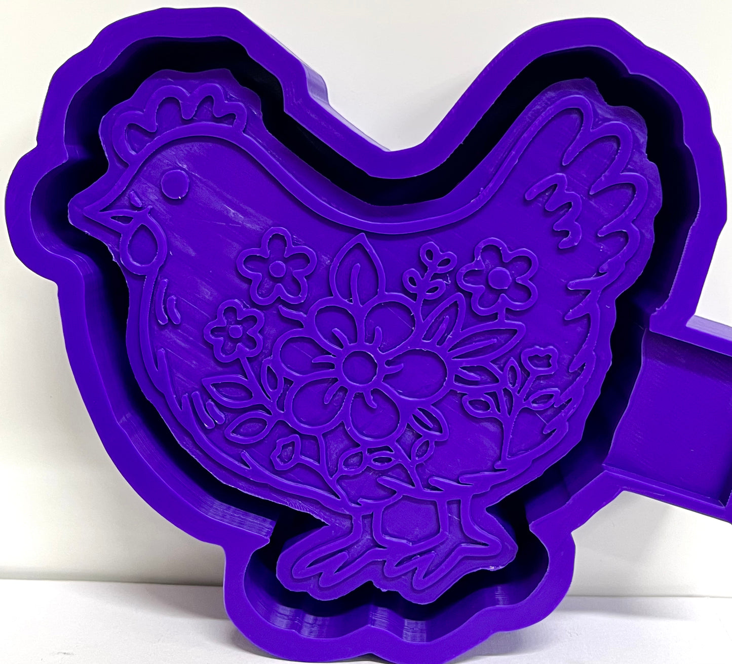 Floral Chicken Mold