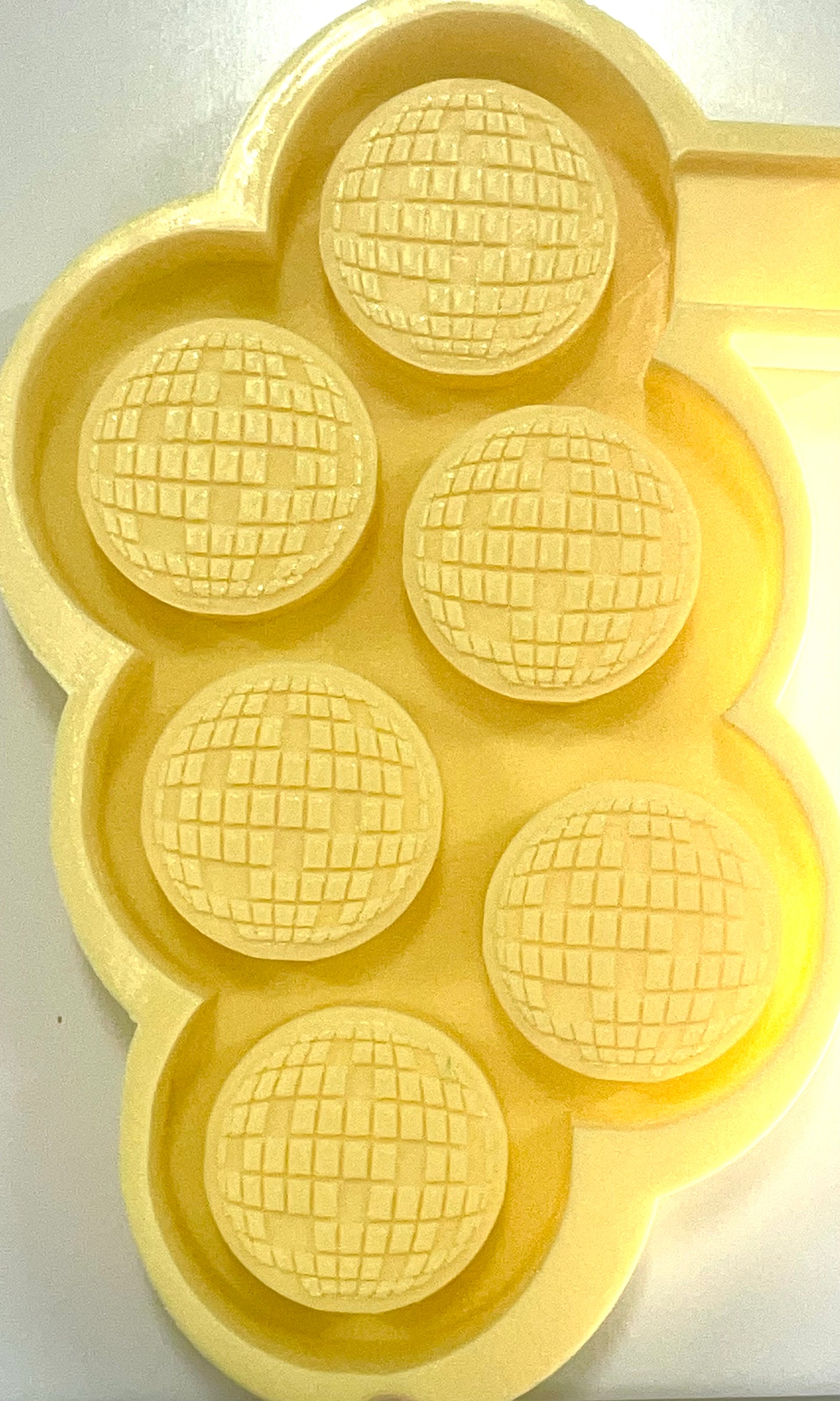 Disco Ball Wax Tray Melt Mold