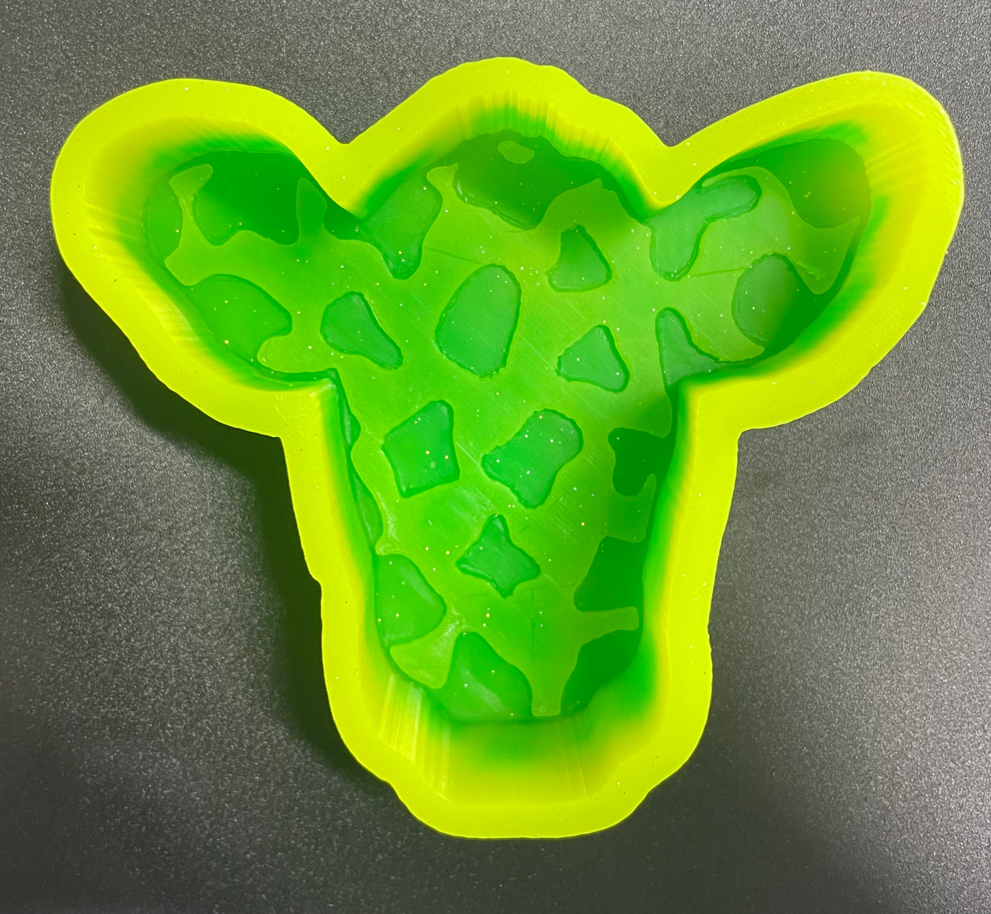 Spotted Cow Steer Head Mold