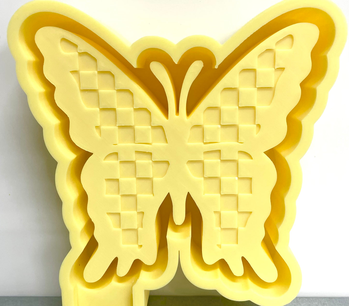 Checkered Butterfly Mold