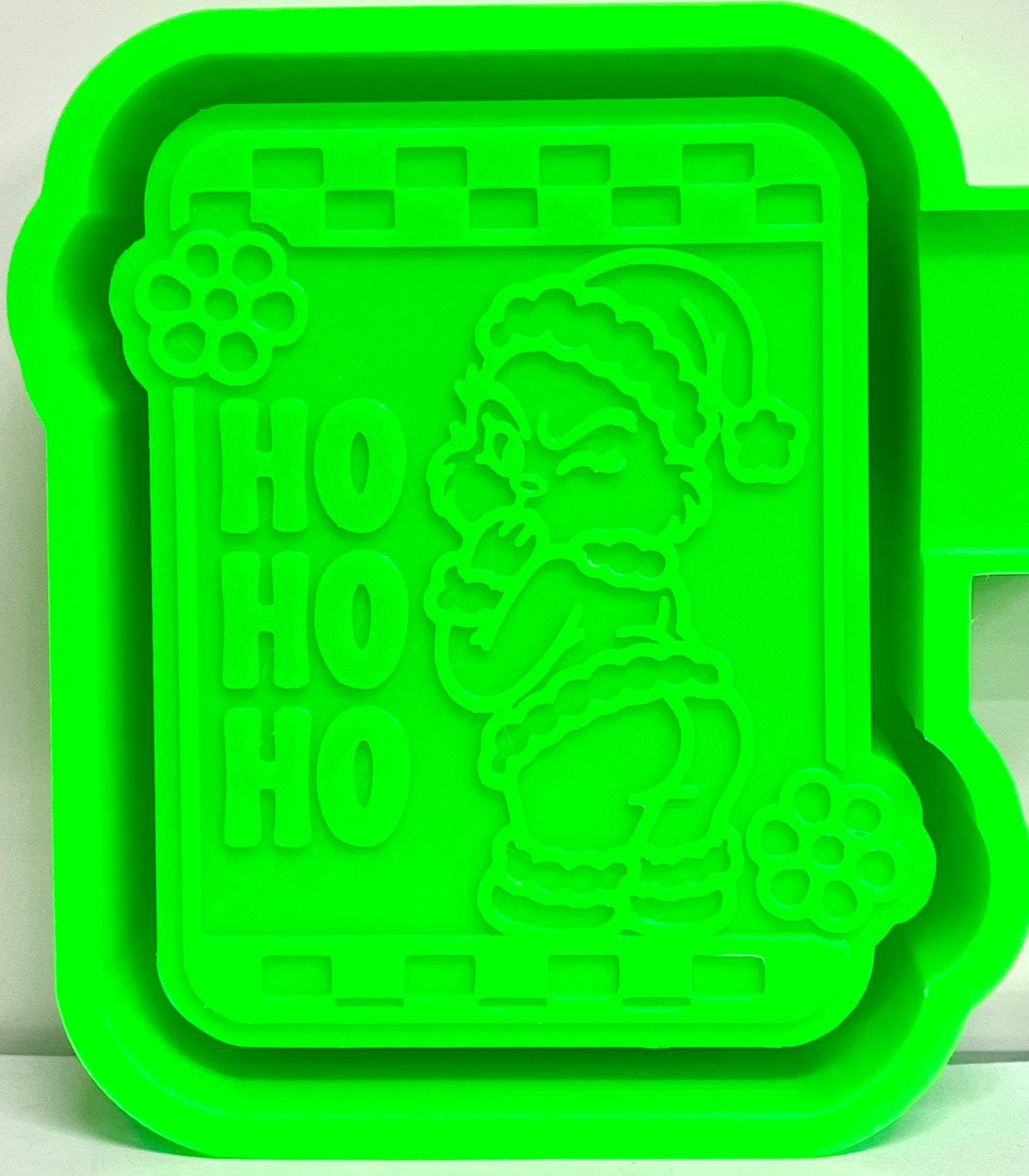 Green Christmas Guy Booty Ho Ho Ho Mold