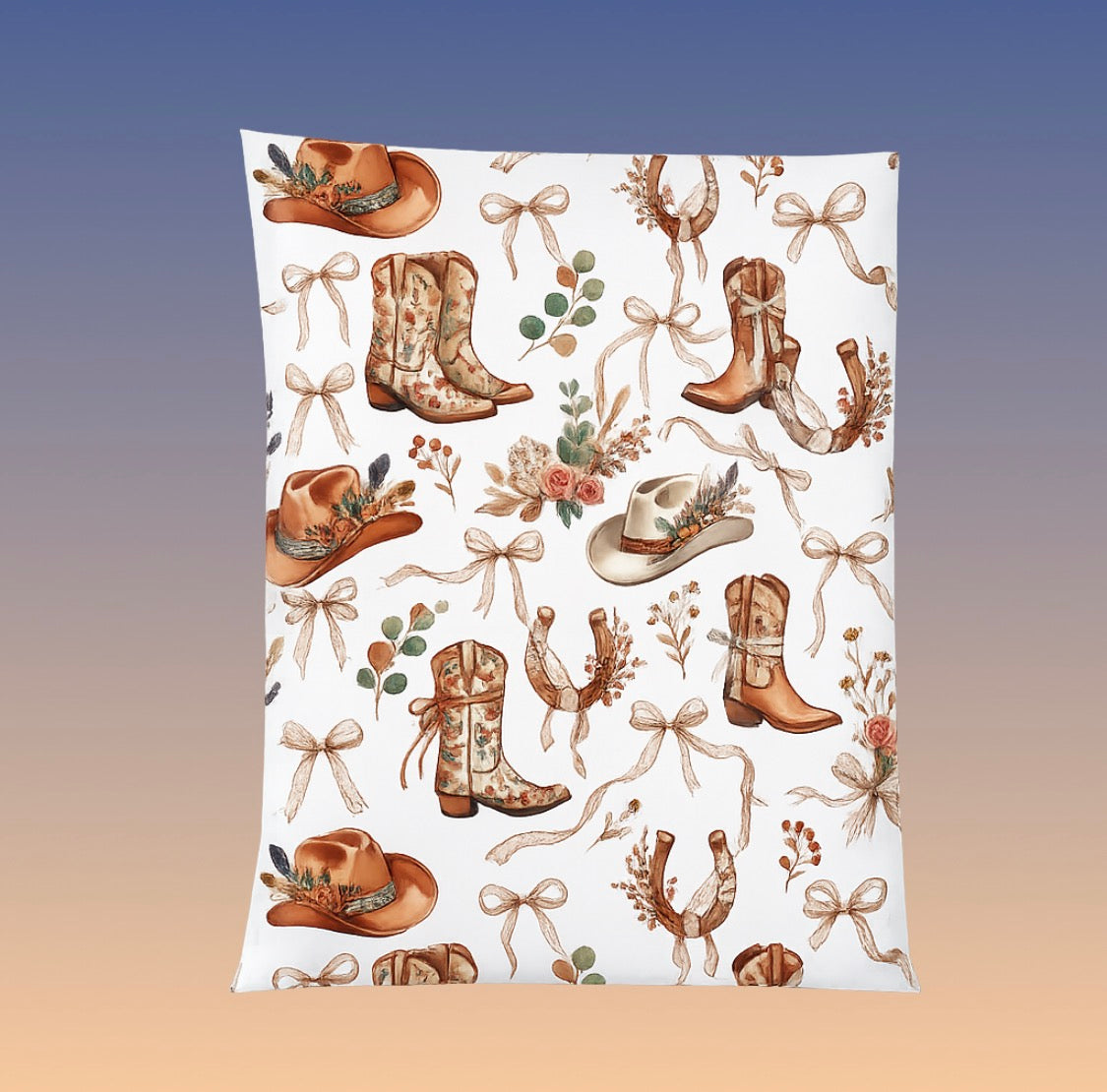 Cowboy Hats & Boots Poly Mailers
