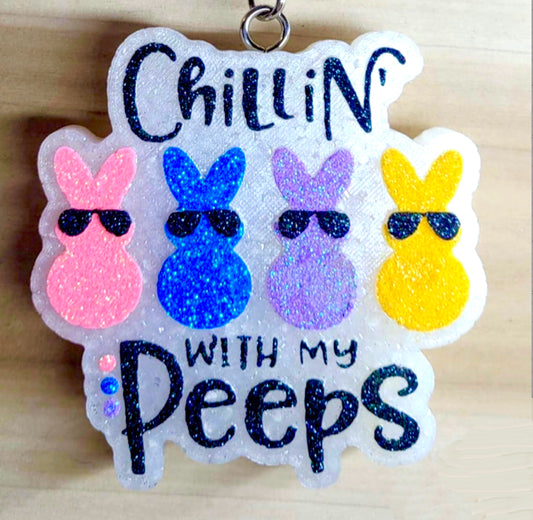 Chillin With My Peeps Mold