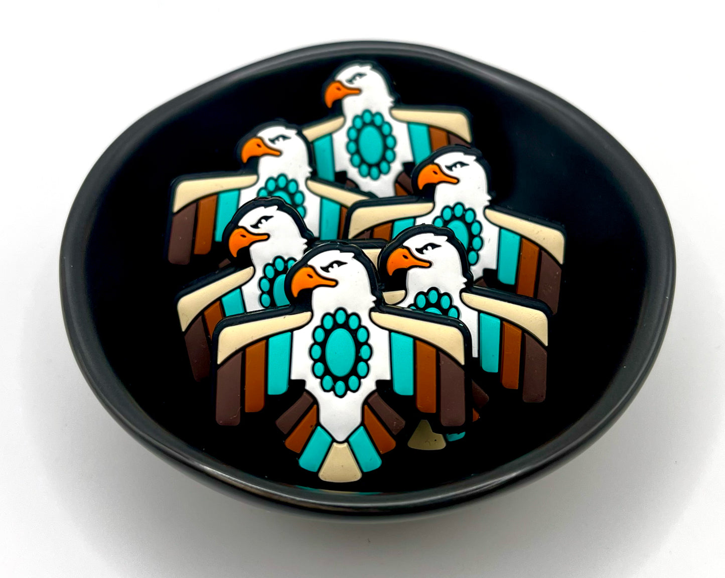 Concho Thunderbird Focal Bead