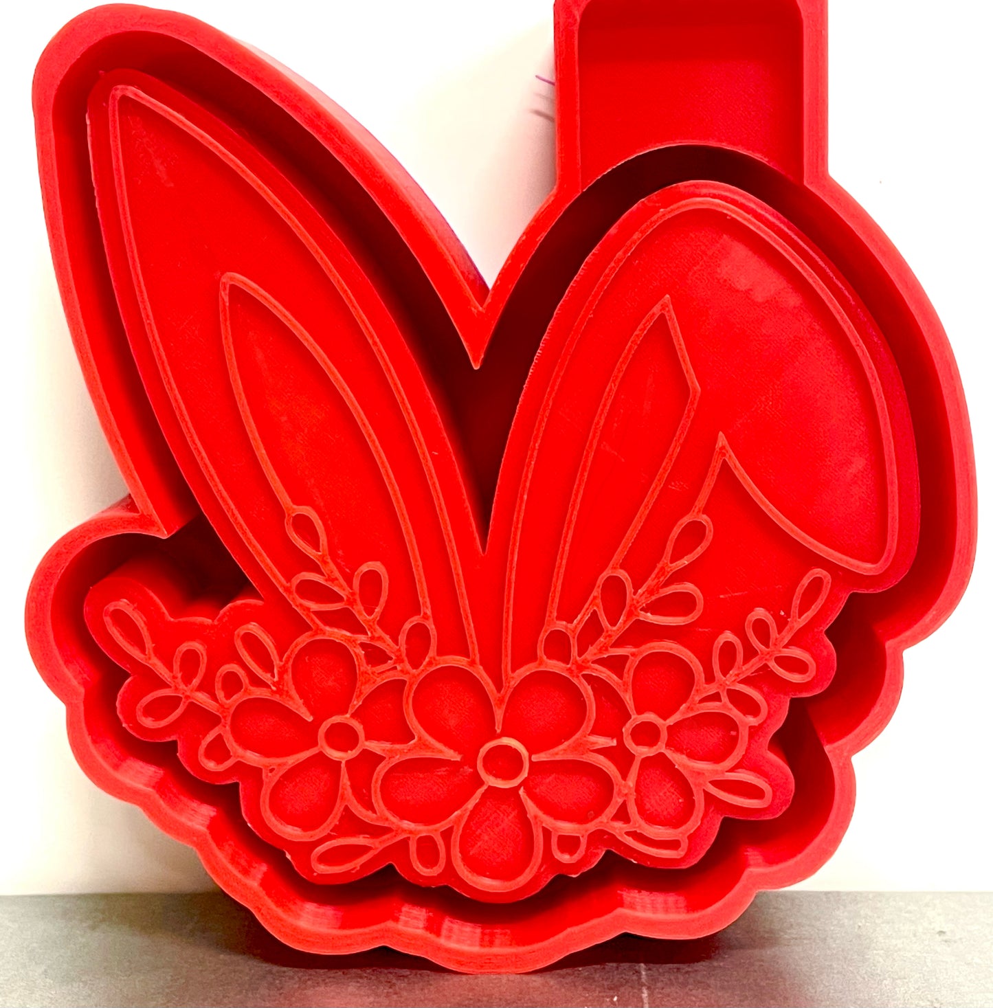 Flowery Bunny Ears Mold